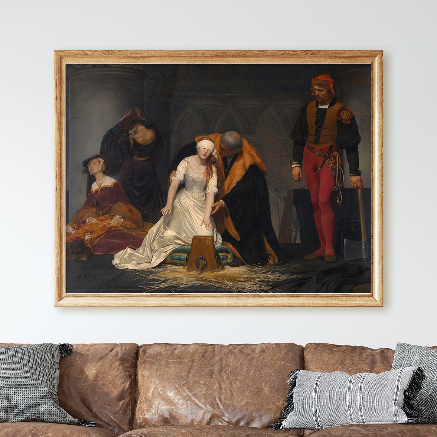 The Execution of Lady Jane Grey by Paul Delaroche