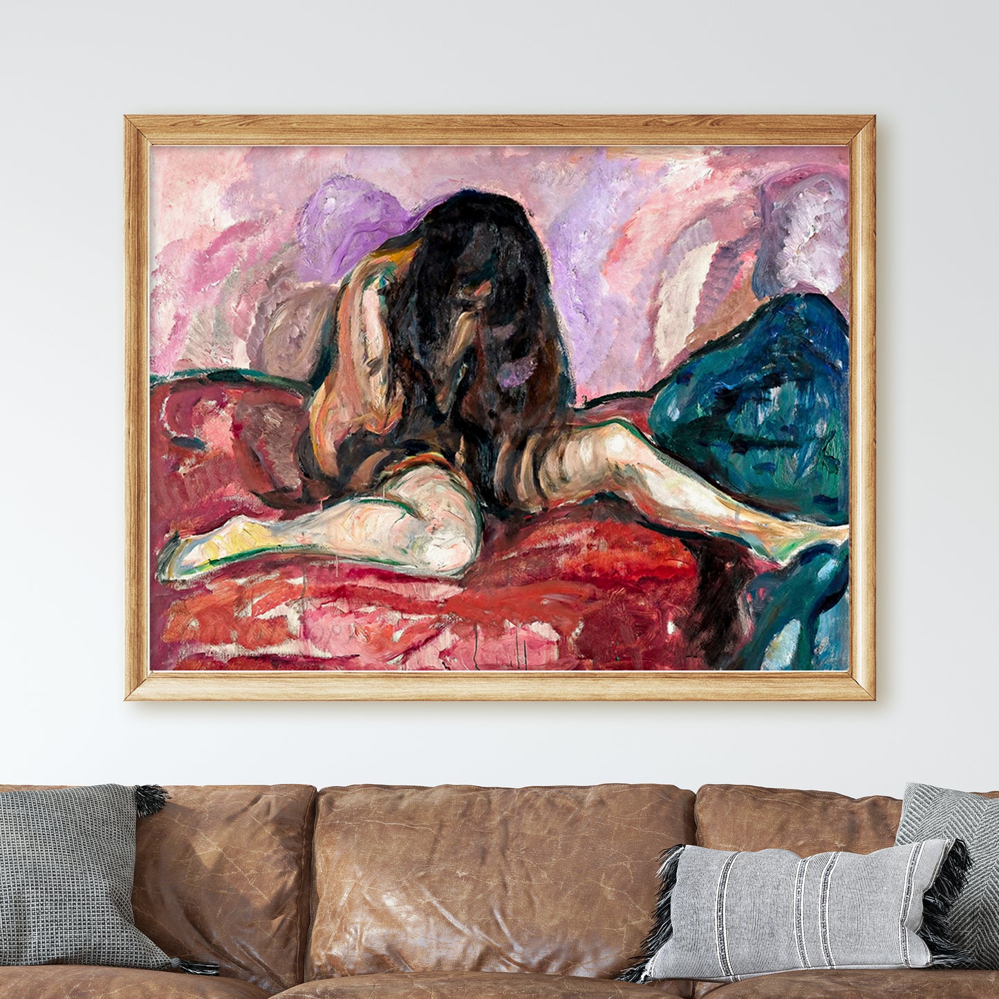 Weeping Nude, 1914 by Edvard Munch