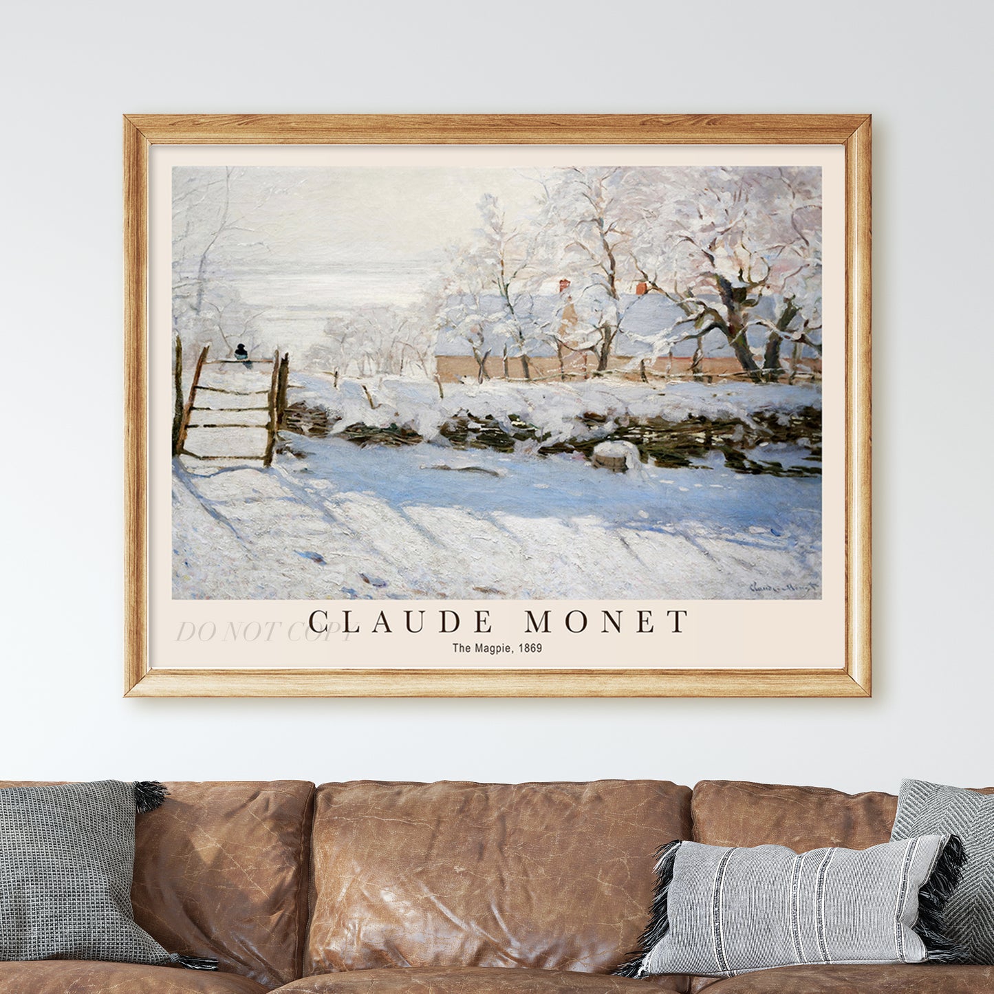 Claude Monet - The Magpie