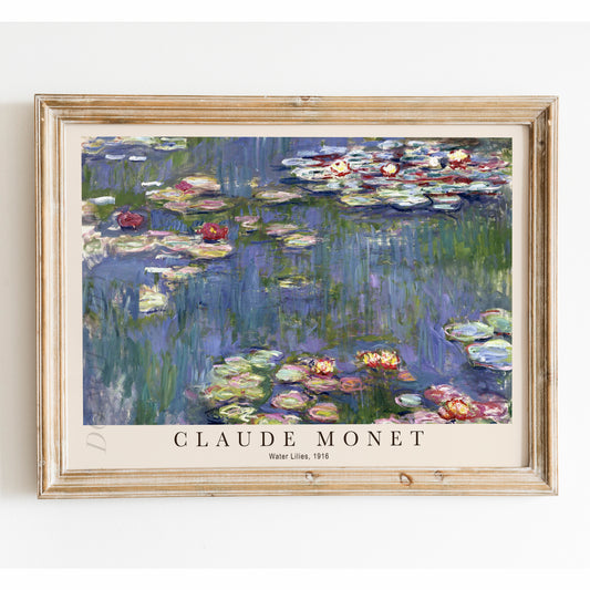 Claude Monet - Water Lilies 1916