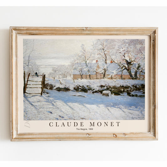 Claude Monet - The Magpie