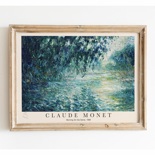Claude Monet - Morning On the Seine, 1898