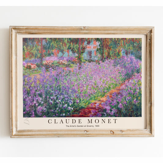Claude Monet The Artist's Garden at Giverny