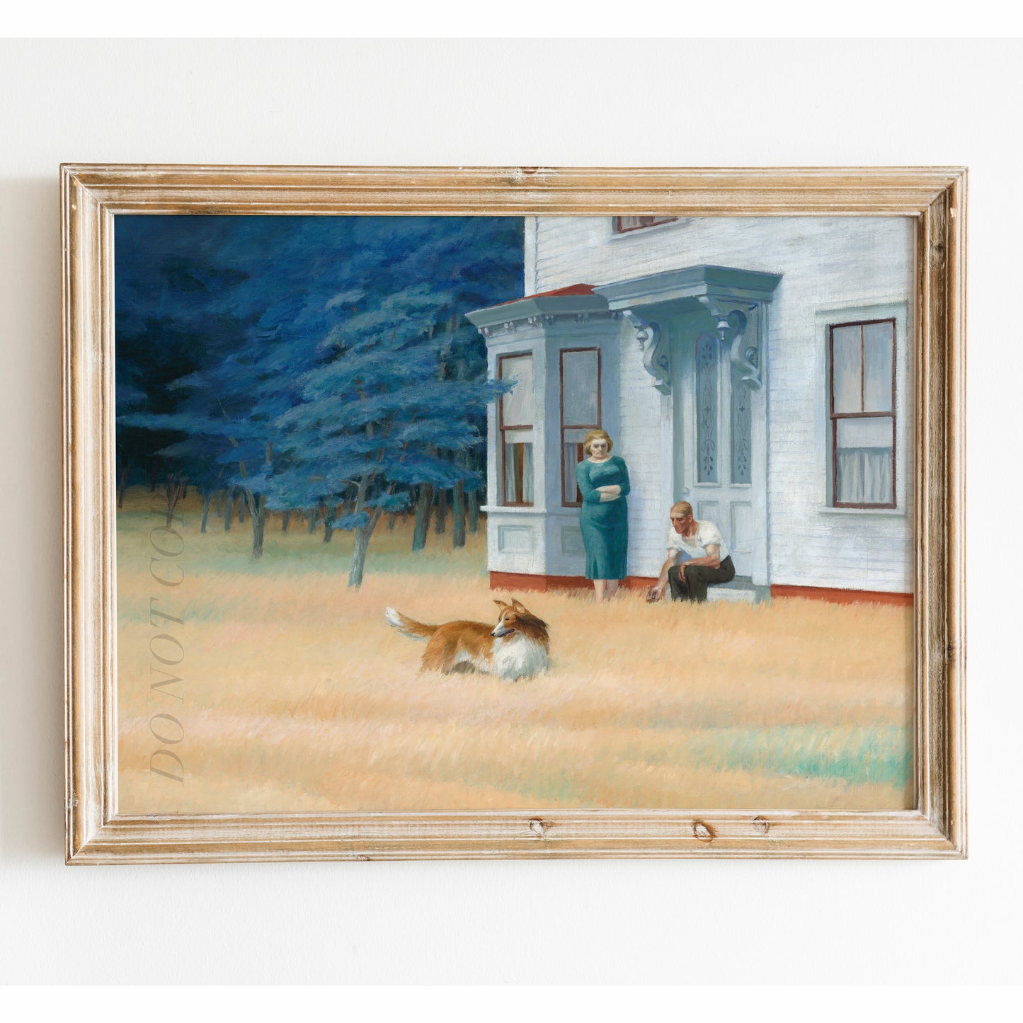 Cape Cod Evening, 1939 by Edward Hopper
