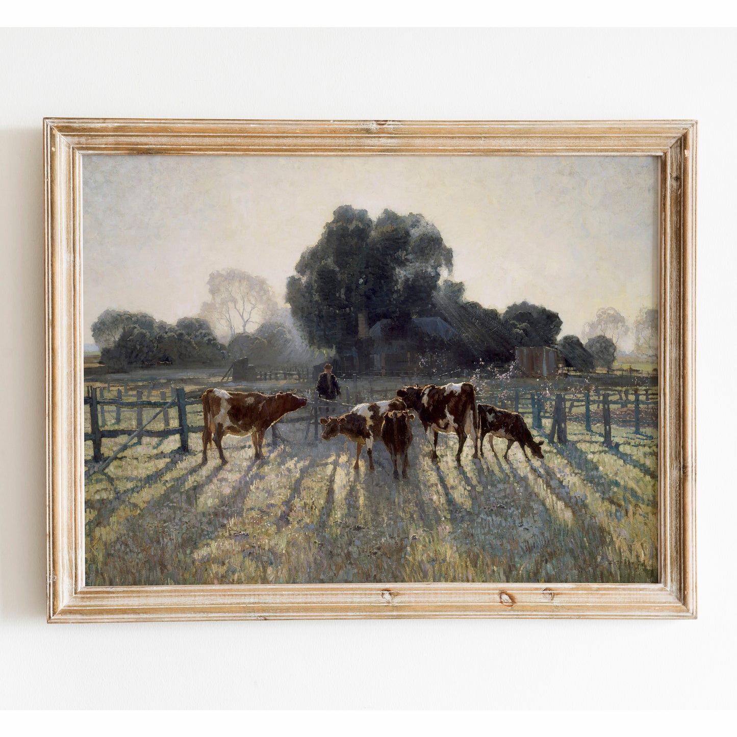Spring Frost by Elioth Gruner