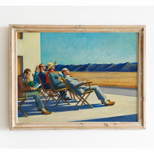People in the Sun by Edward Hopper