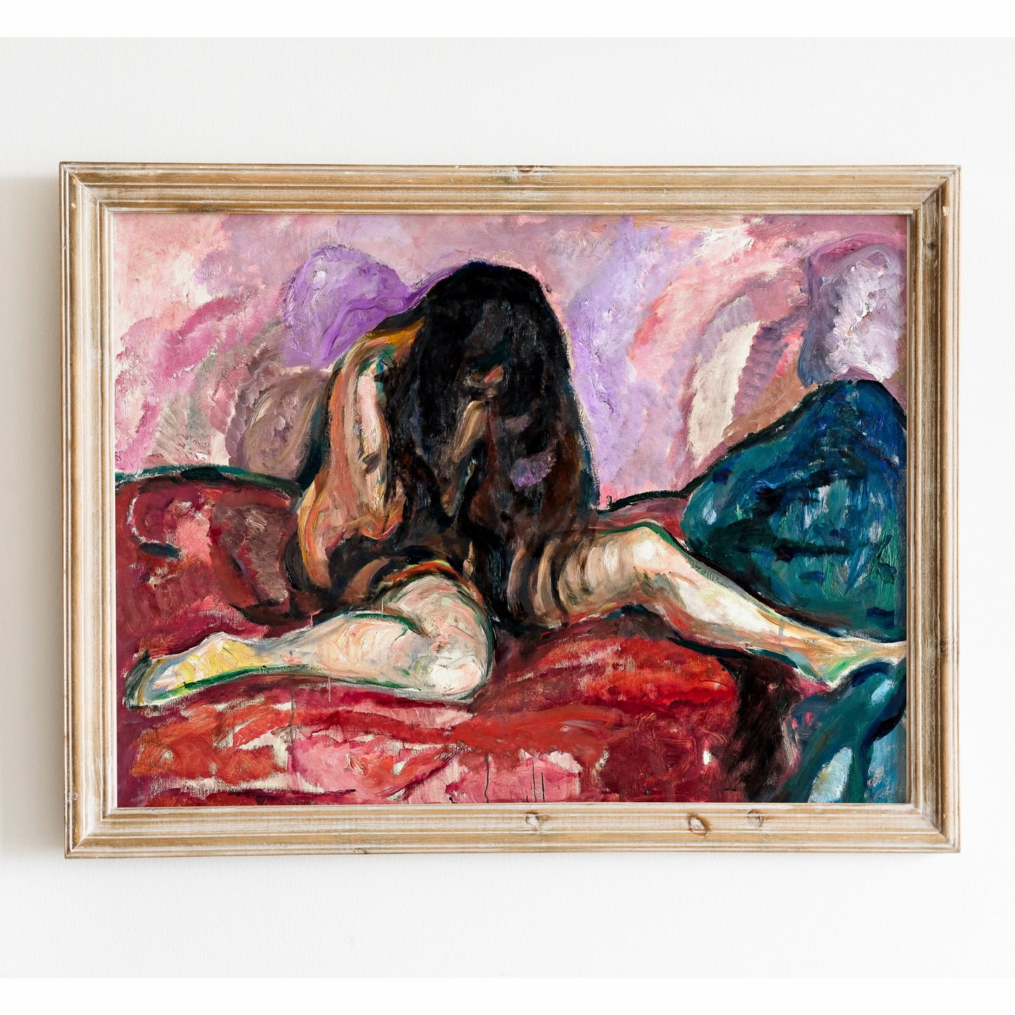 Weeping Nude, 1914 by Edvard Munch