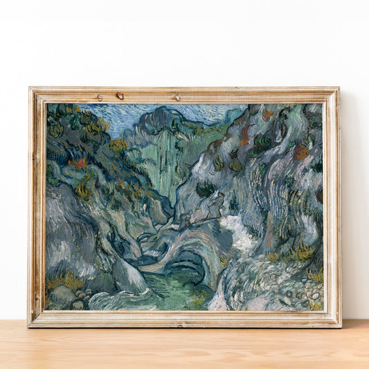Ravine by Vincent Van Gogh