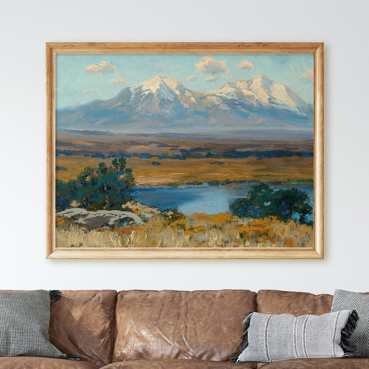 Spanish Peaks, Colorado, 1911 by Charles Partridge Adams