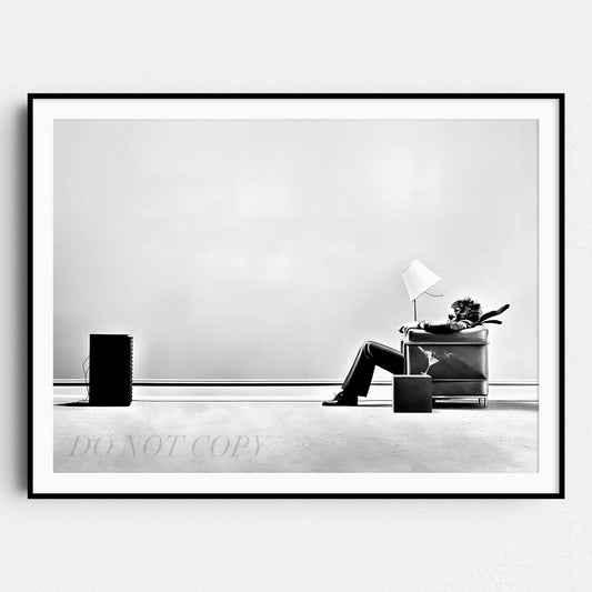 Blown-Away Guy | Maxell Ad 1979 by Steve Steigman