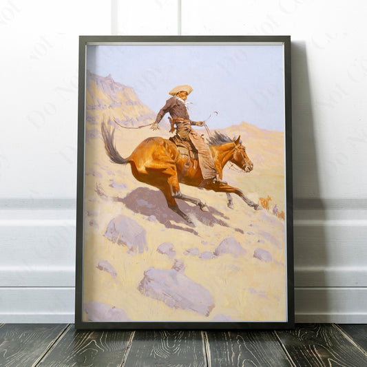 The Cowboy (1902) by Frederic Remington