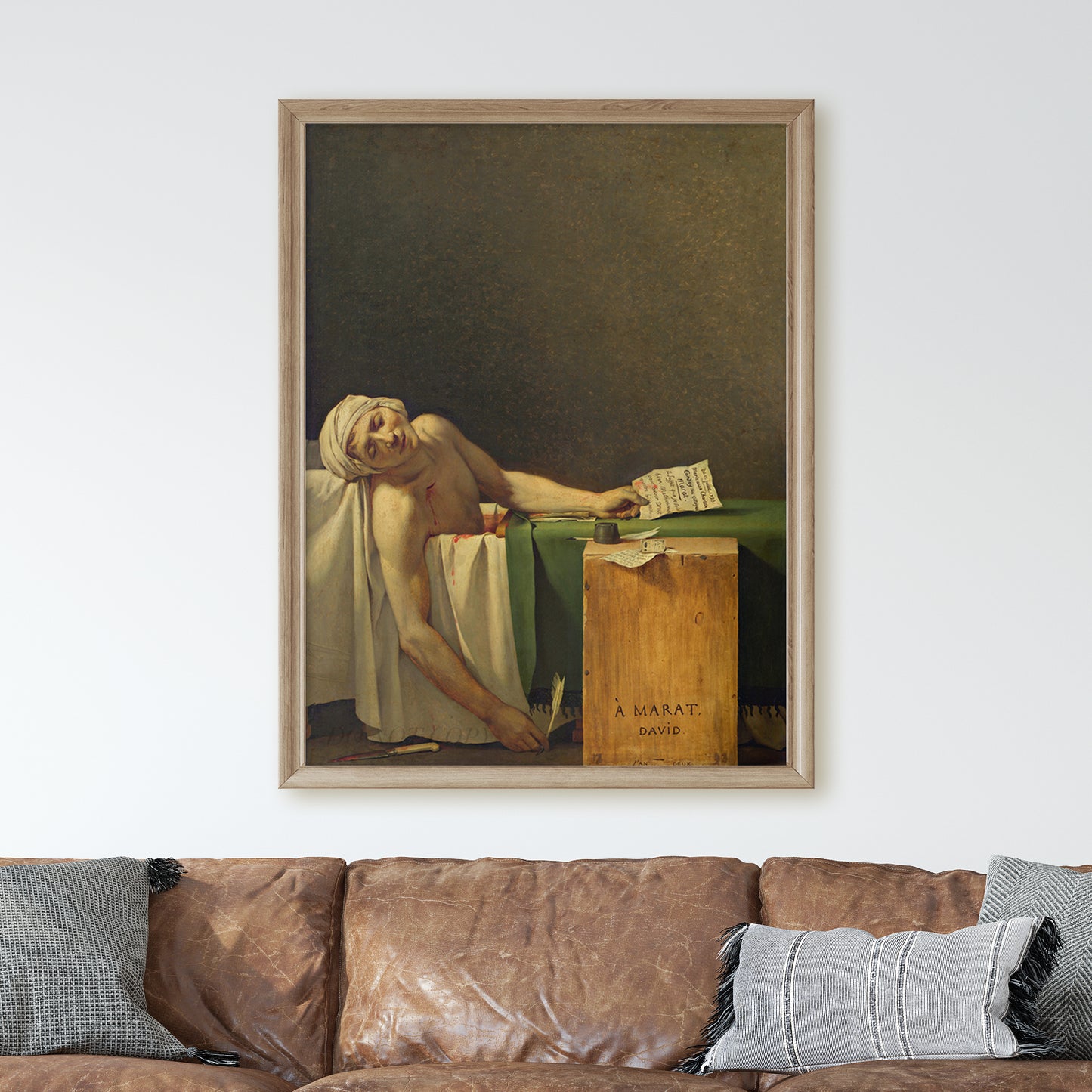 The Death of Marat by Jacques-Louis David