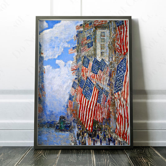 The Fourth of July by Childe Hassam