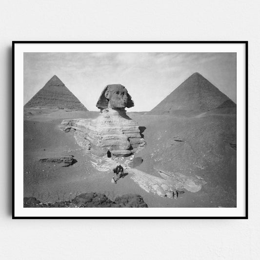 The Great Sphinx and Pyramids