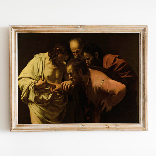 The Incredulity of Saint Thomas by Caravaggio