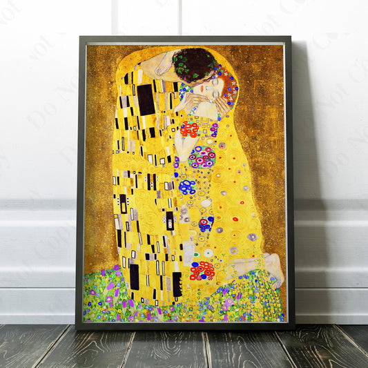 The Kiss by Gustav Klimt