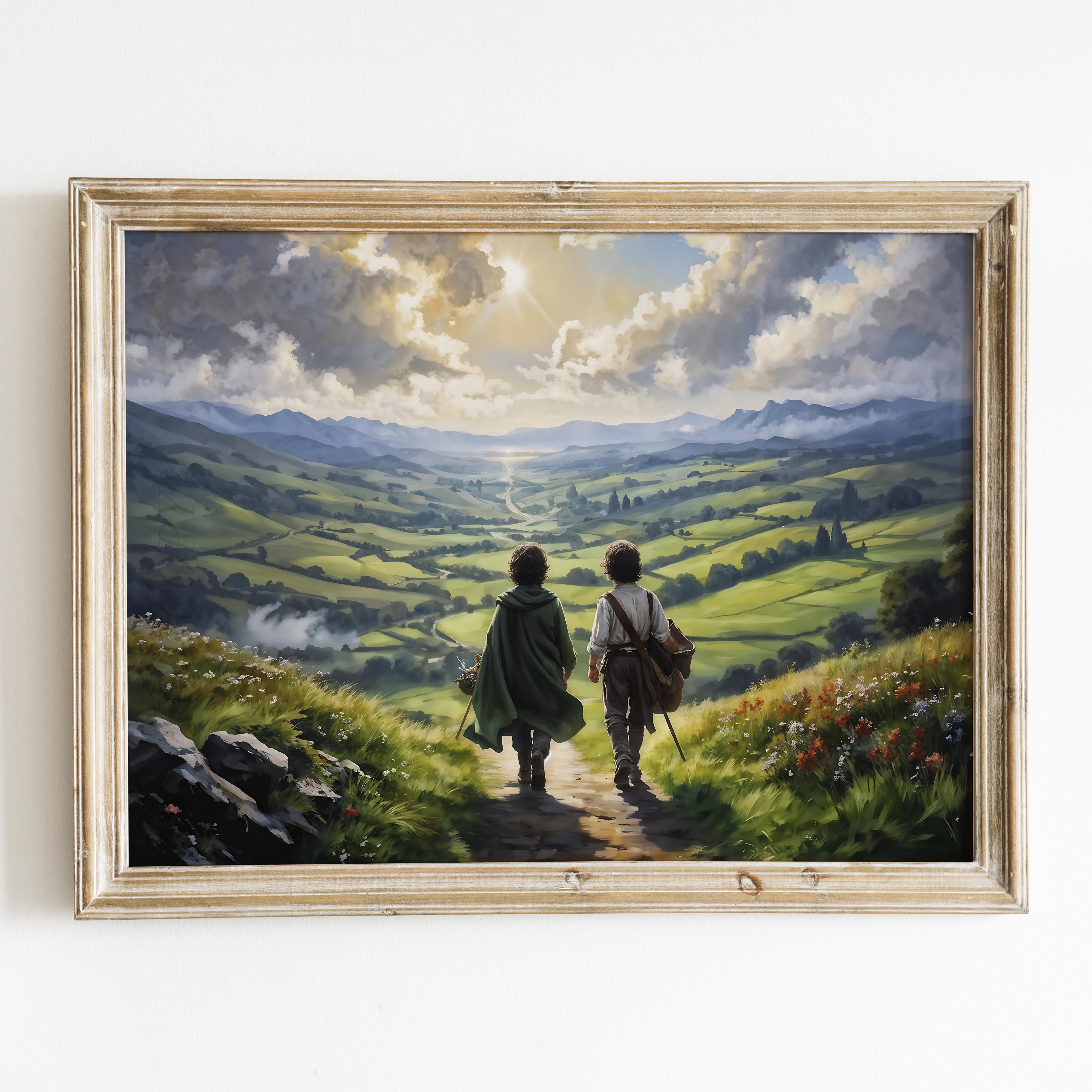 The Lord of the Rings - Frodo & Sam Wall Art Poster Prints – Prints Limited
