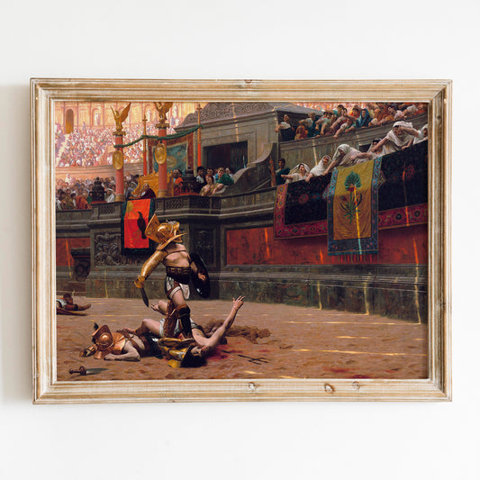 The Winning Gladiator, Pollice Verso