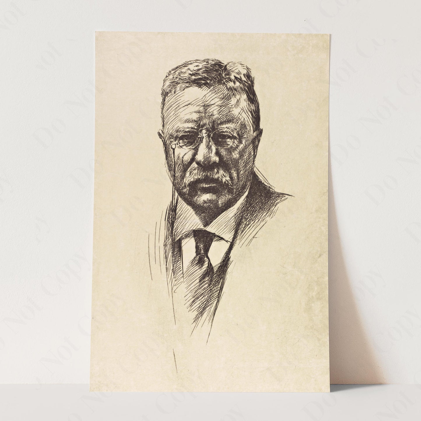 Theodore "Teddy" Roosevelt - Bust Portrait 1919