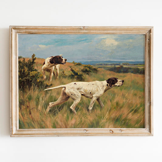 Two English Pointers