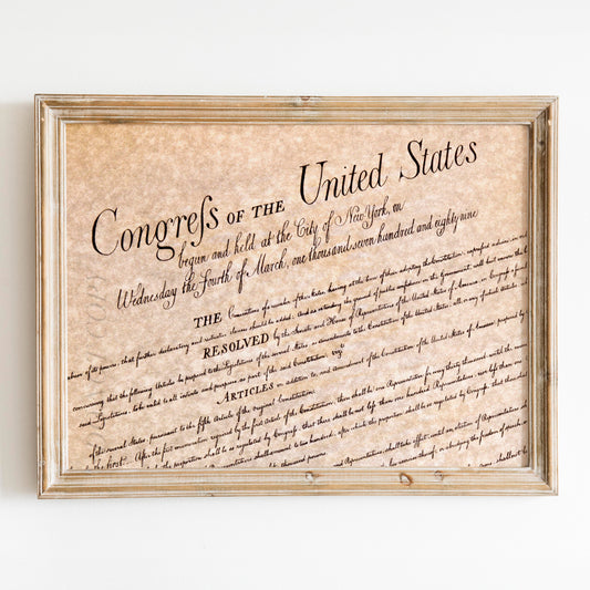 US Bill of Rights