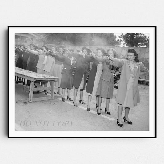 Women Training to be LAPD Officers 1948