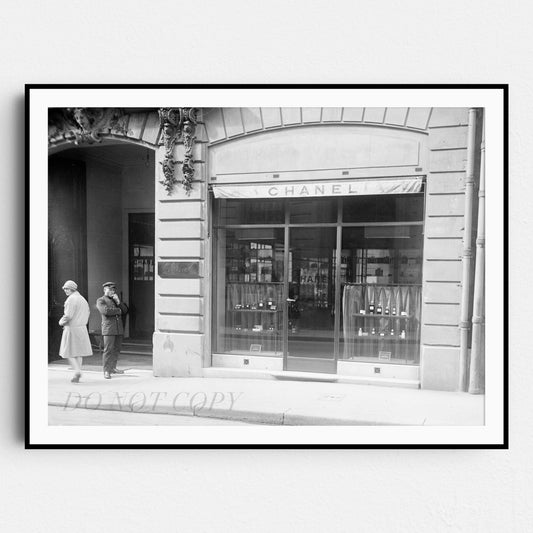The First Chanel Store in Paris