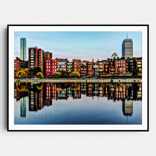The Back Bay in Boston