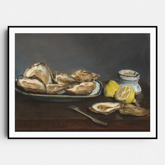 Oysters by Édouard Manet