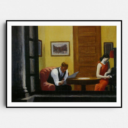 Room in New York by Edward Hopper
