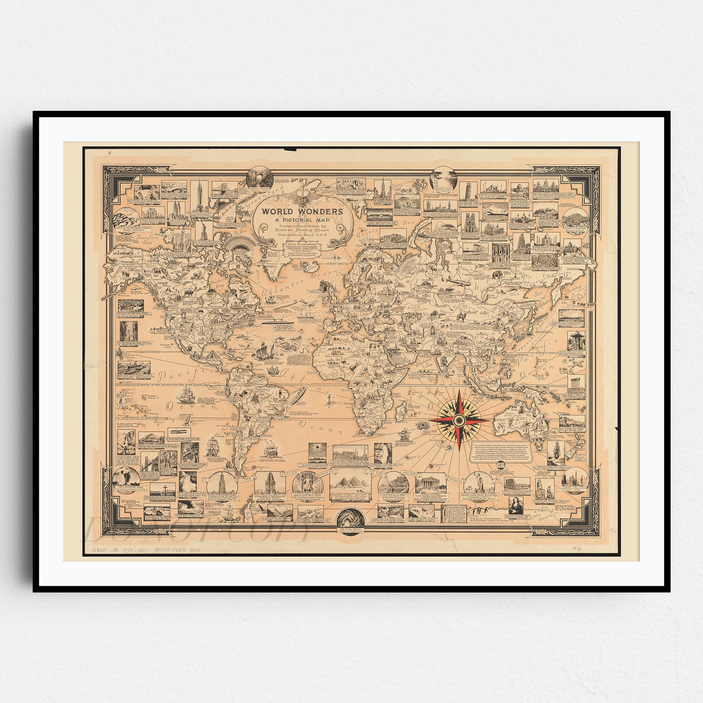 Pictorial Map of the World