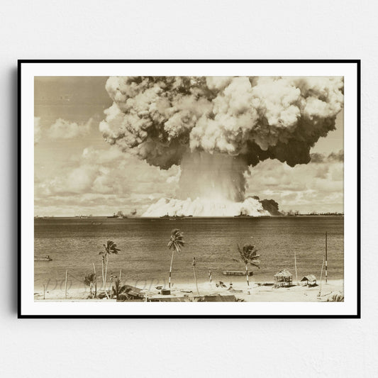 The "Baker" Explosion of Operation Crossroads at Bikini Atoll