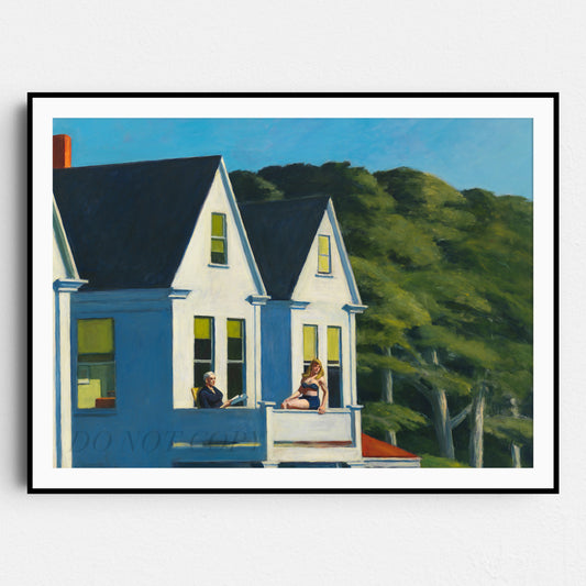 Second Story Sunlight by Edward Hopper