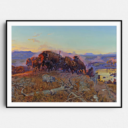 When the Land Belonged to God by Charles Marion Russell
