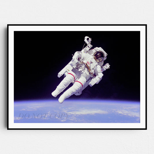 The First Untethered Spacewalk - Astronaut Bruce McCandless