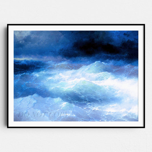 Waves by Ivan Aivazovsky