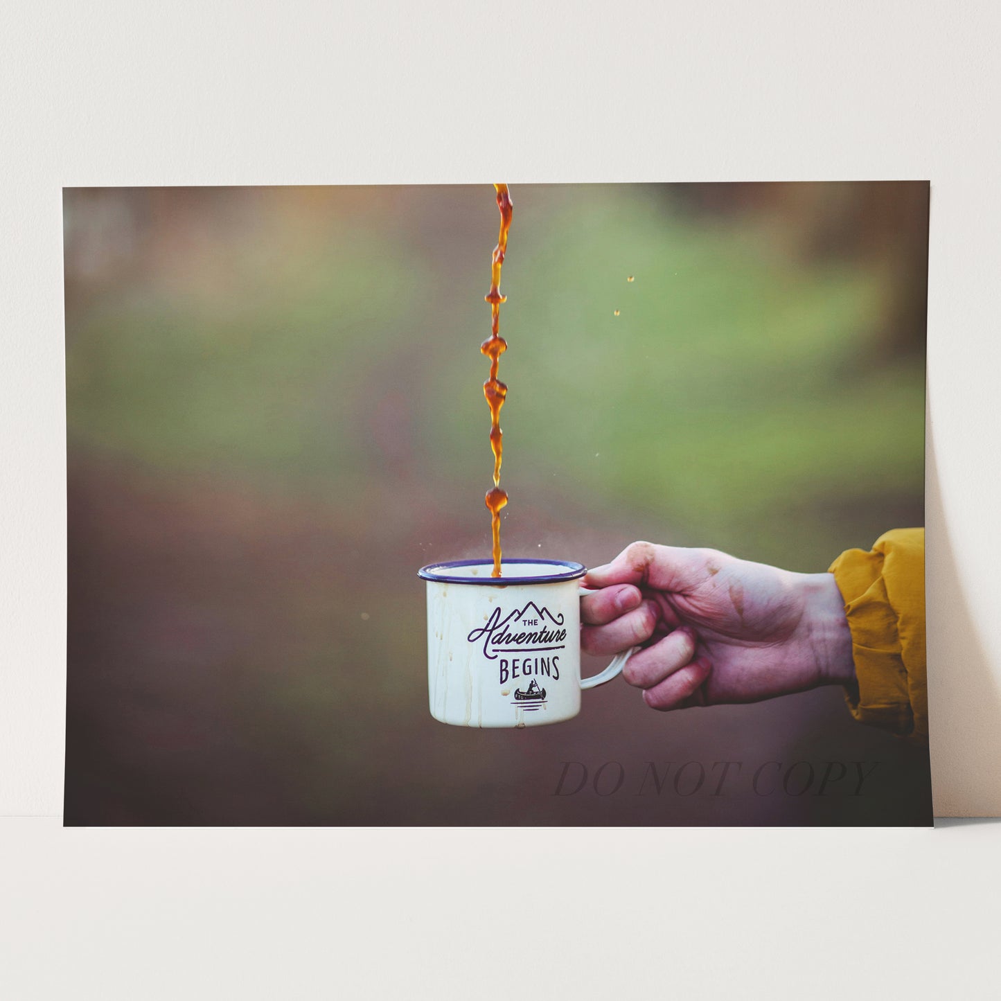 The Adventure Begins - Pouring Coffee
