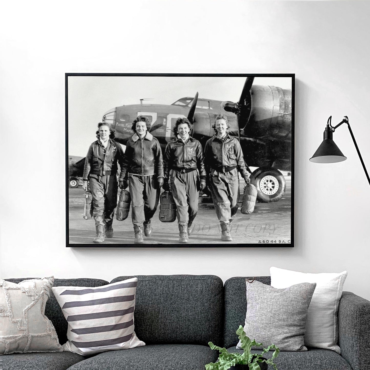 Women USAF Service Pilots WWII US Military B17 Flying Fortress