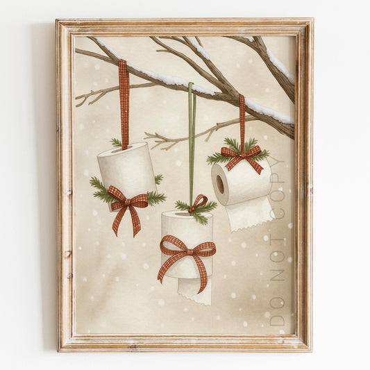 Christmas Toilet Paper