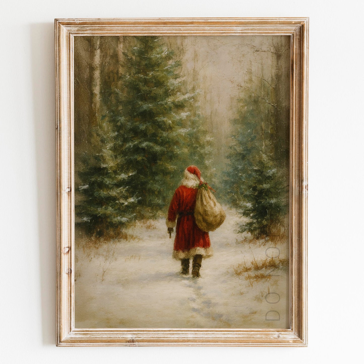 Santa Claus With Gifts