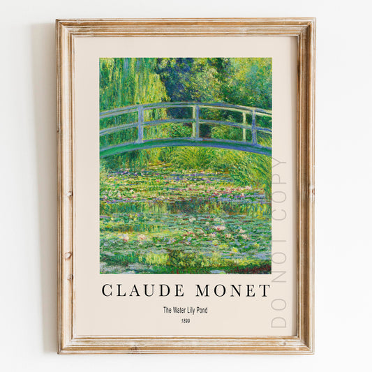 Claude Monet - The Water Lily Pond 1899