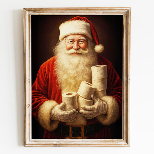 Santa Claus Toilet Paper