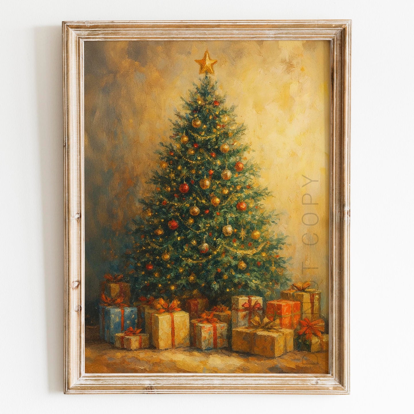 Christmas Tree With Presents