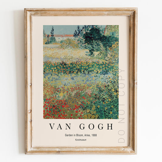 Vincent Van Gogh: Garden In Bloom At Arles