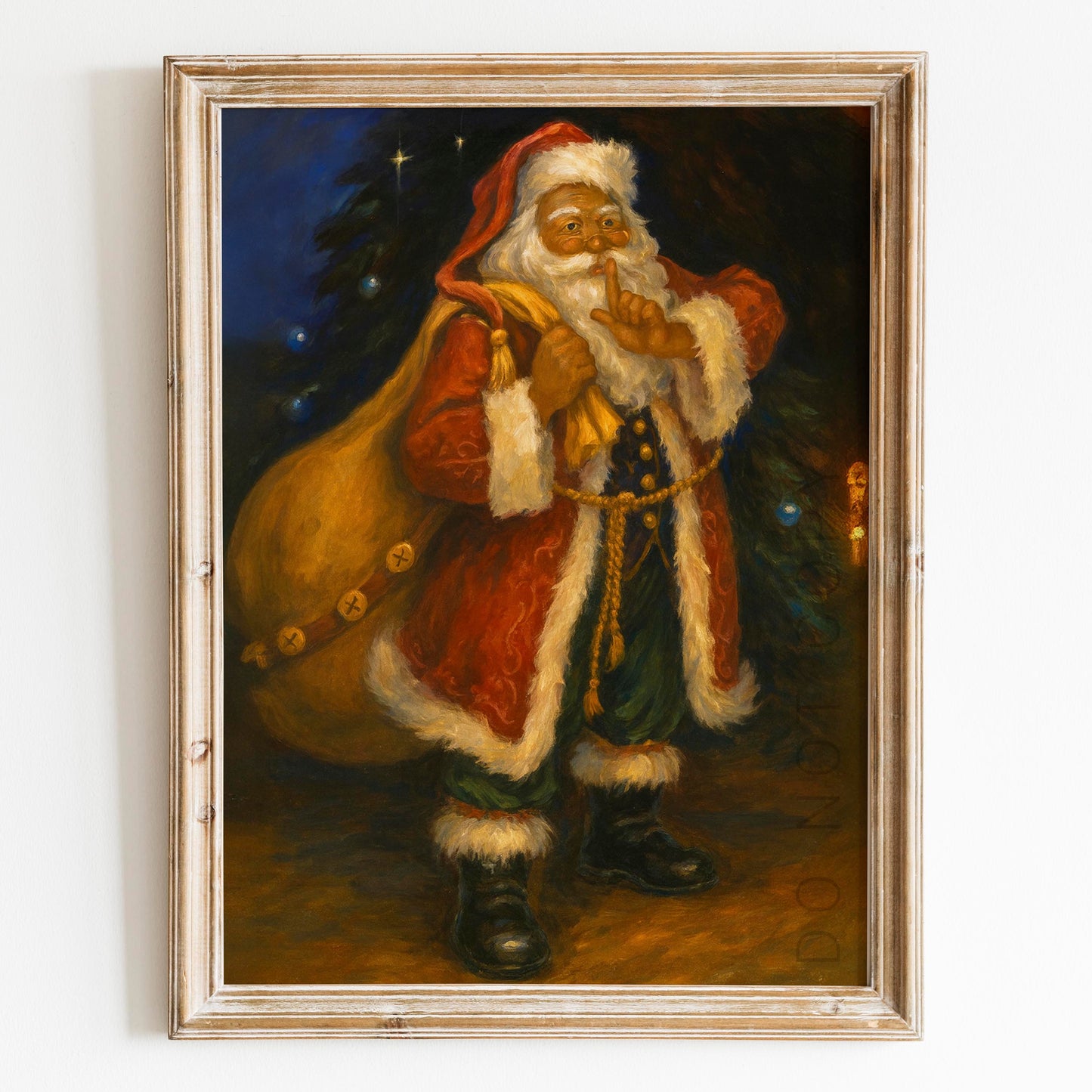 African American Santa Claus