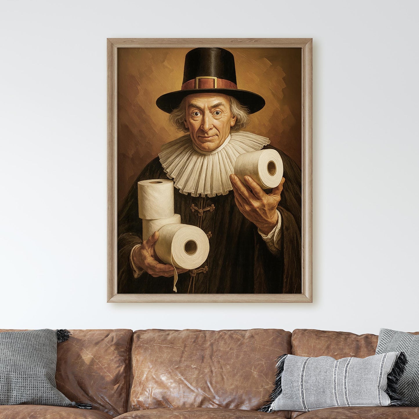 Thanksgiving Pilgrim Toilet Paper