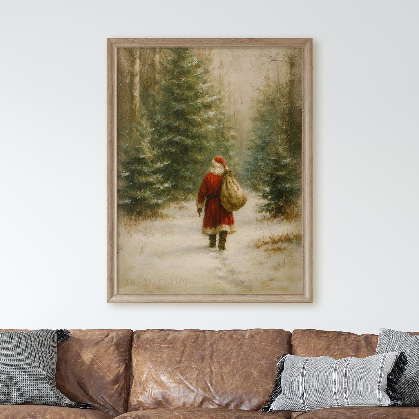 Santa Claus With Gifts