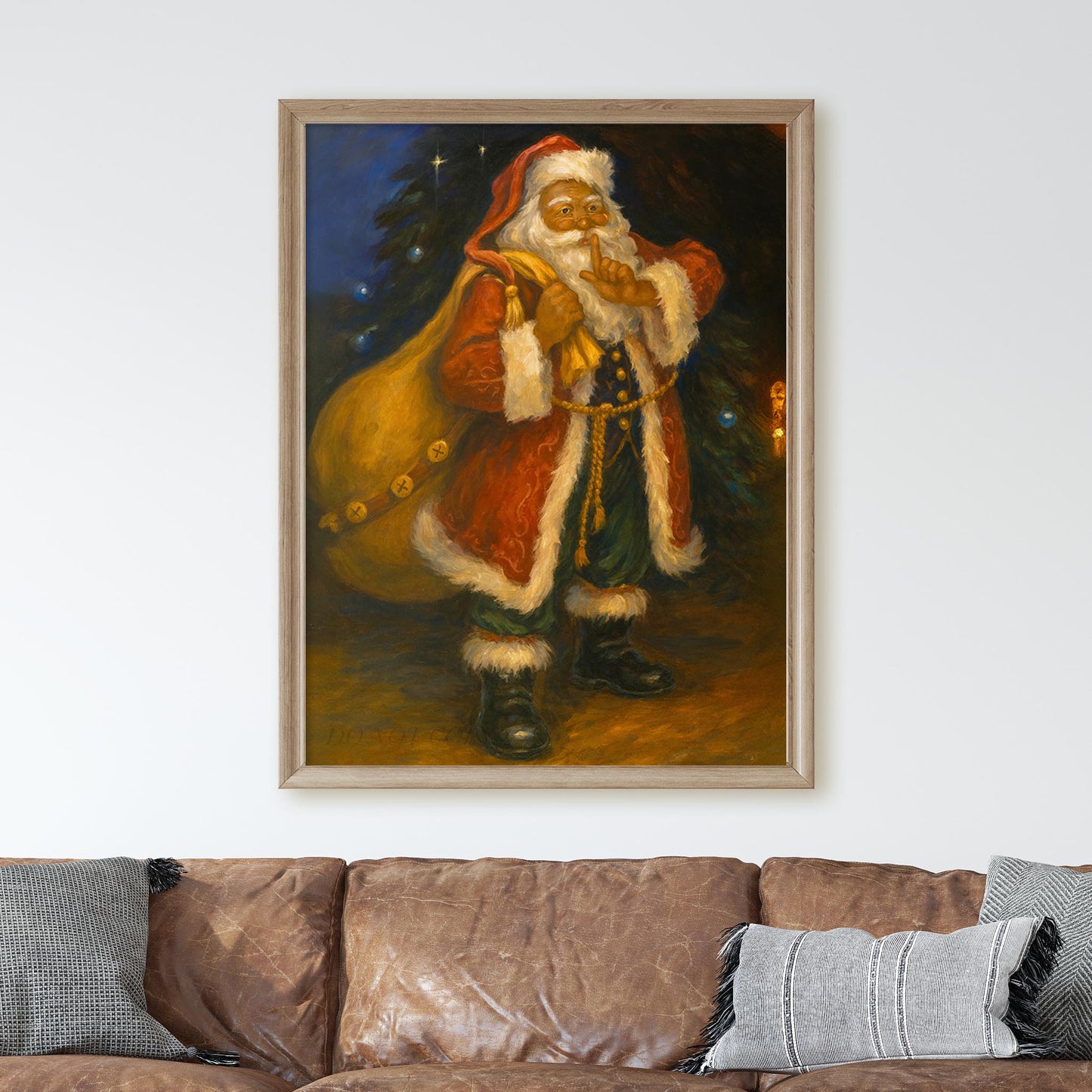 African American Santa Claus