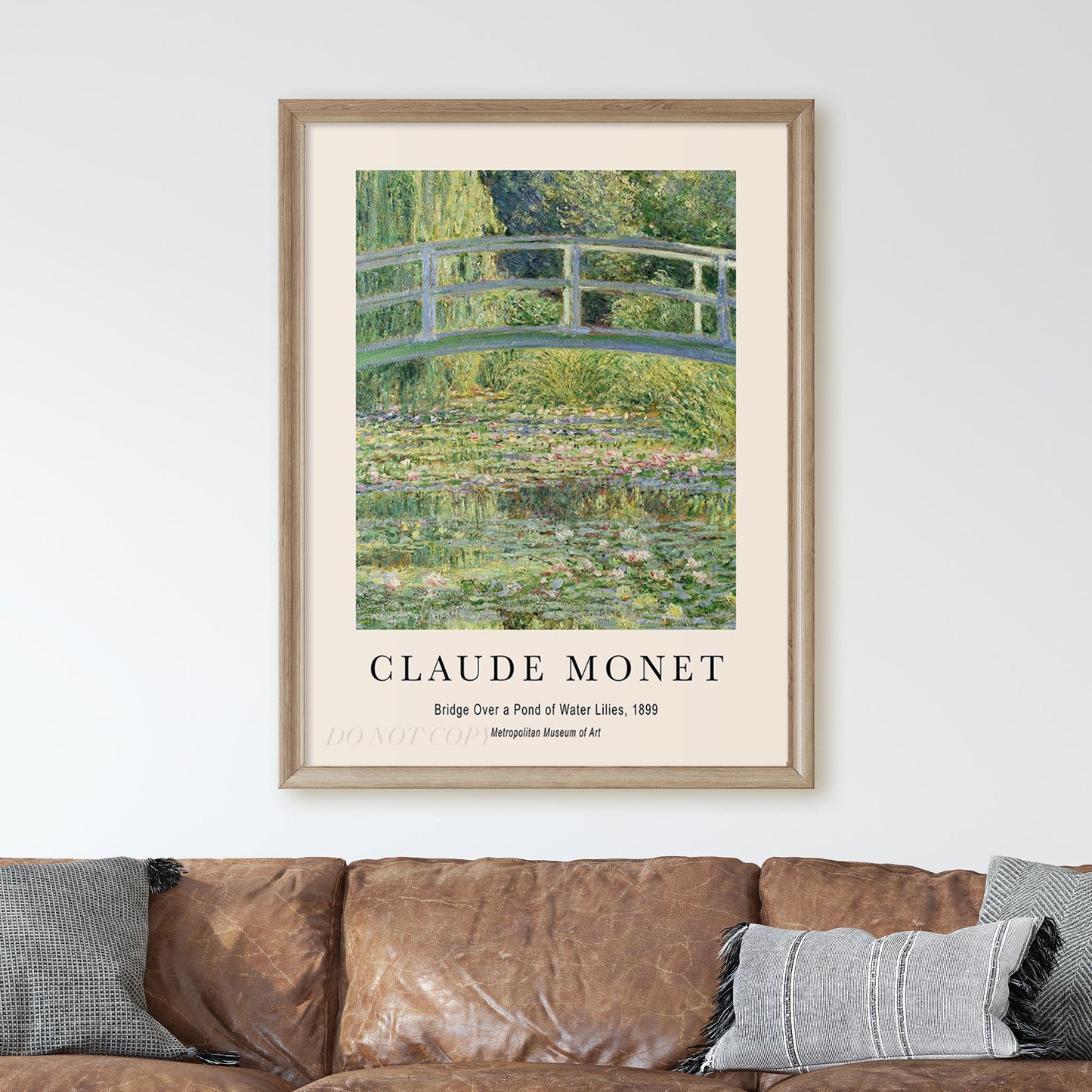 Claude Monet: Bridge Over a Pond of Water Lilies