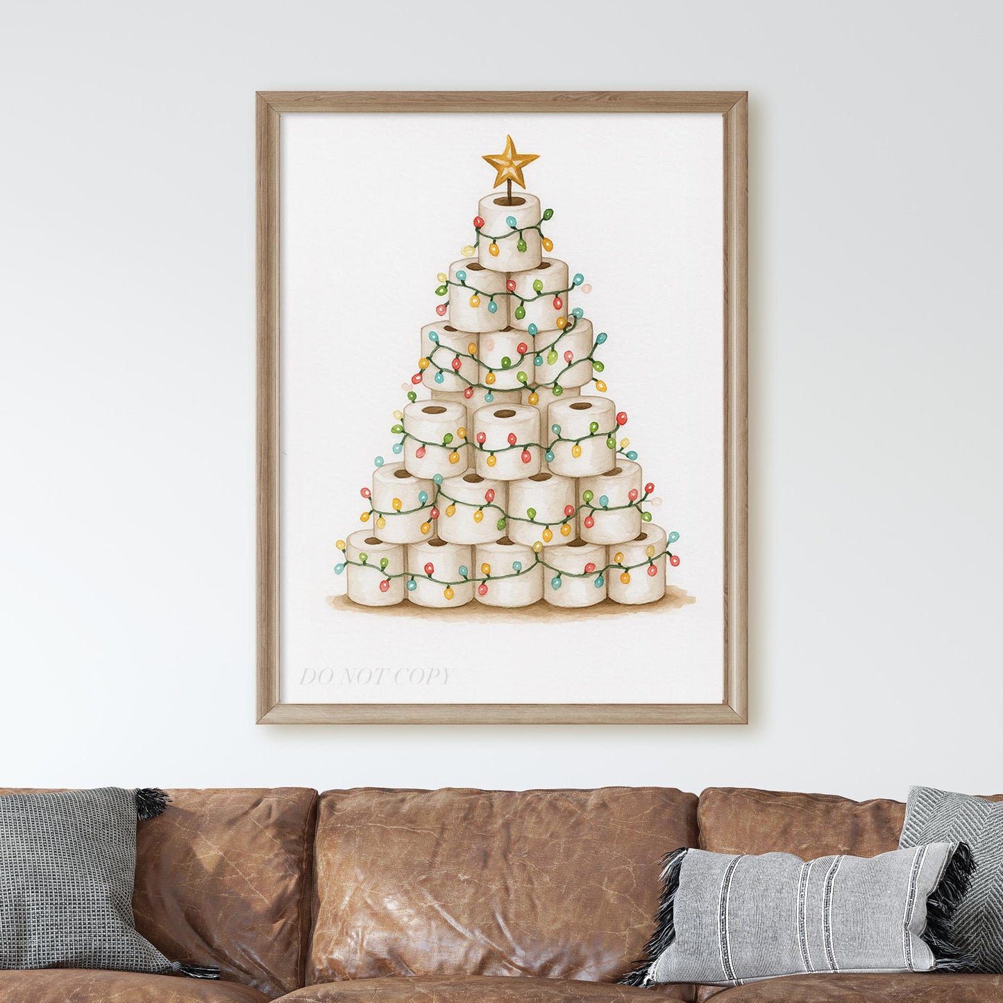 Toilet Paper Christmas Tree